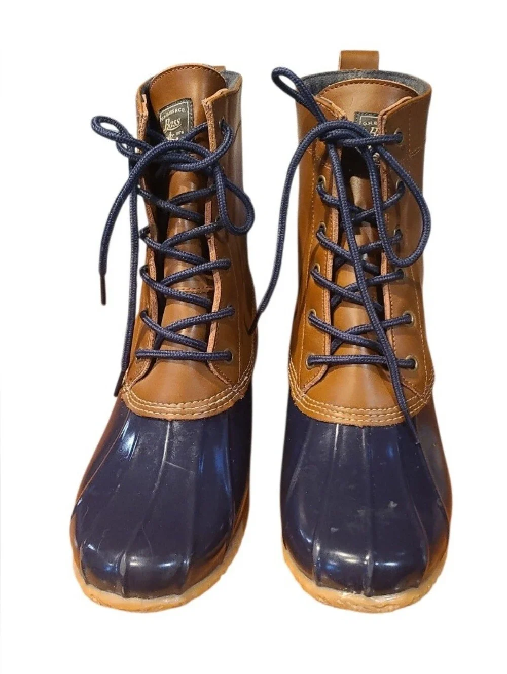 GE BASS & Co Harlequin Ducm Boots